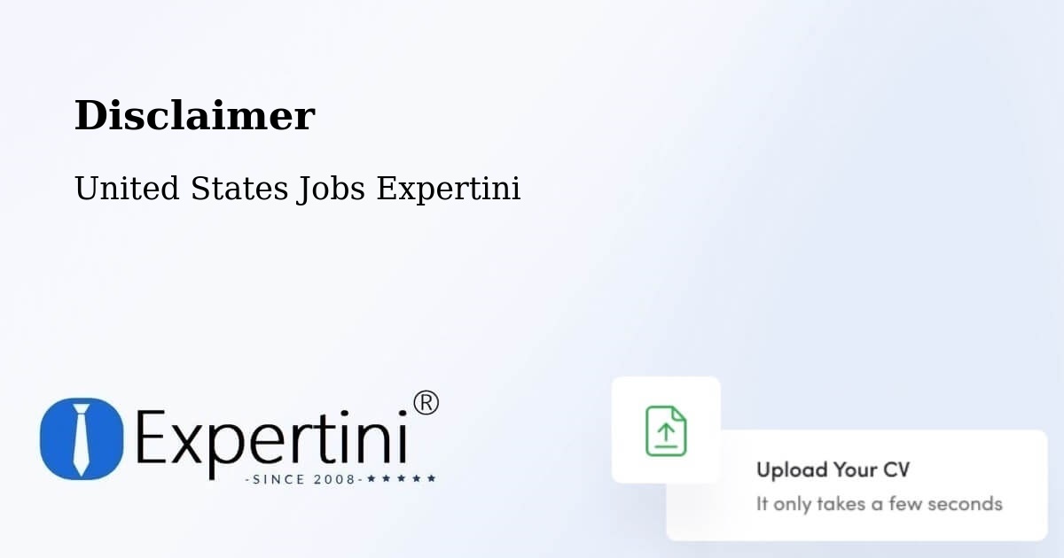 Disclaimer – Bonners Ferry - United States Jobs Expertini