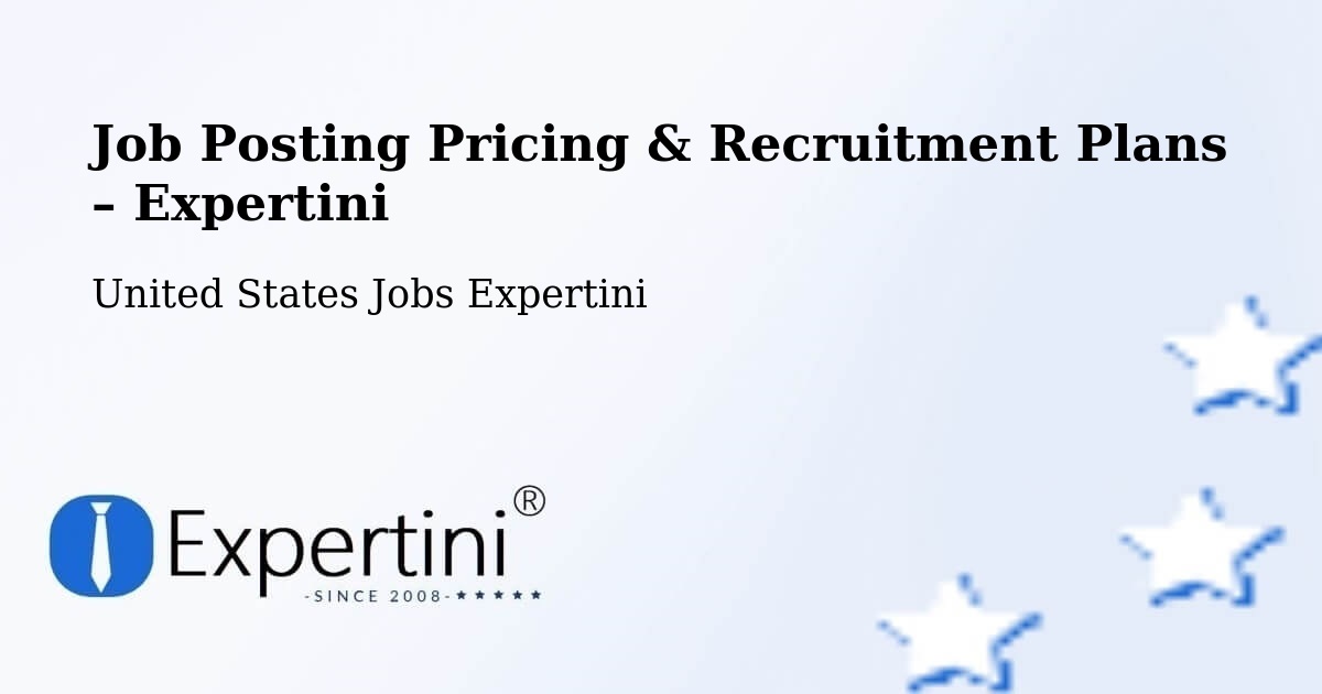 Job Posting Pricing & Recruitment Plans – Bonners Ferry - Bonners Ferry, United States Jobs Expertini